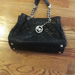 Michael Kors quilted tote bag